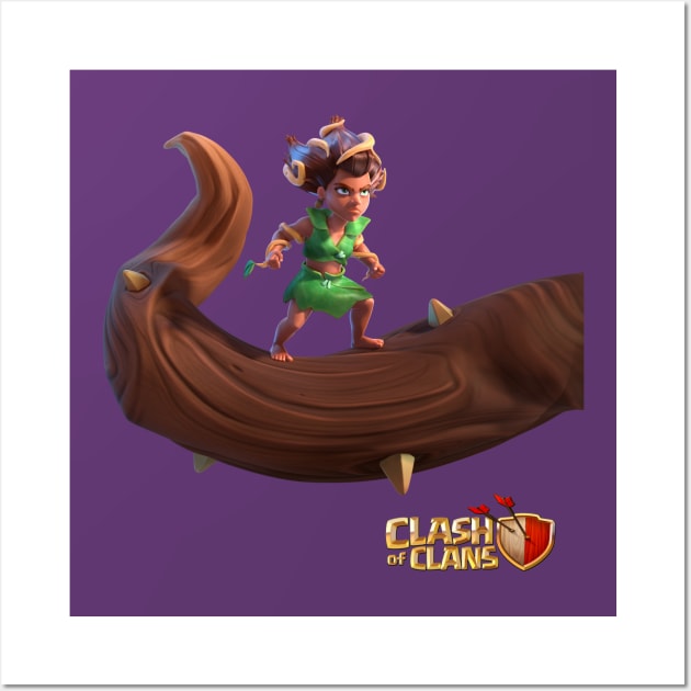 Root Rider - Clash of Clash Wall Art by RW Designs